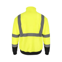 Radians SJ34B-3 Class 3 Color Blocked 1/4 Zip Sweatshirt