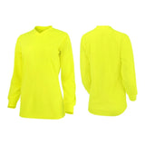 Radians ST21W Women's Non Rated Hi-Vis Long Sleeve Shirt with Max-Dri™