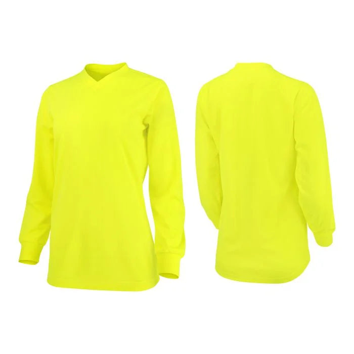 Radians ST21W Women's Non Rated Hi-Vis Long Sleeve Shirt with Max-Dri™