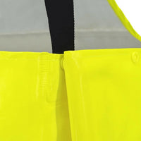 Radians RW08 Class E Self Extinguishing Rain Bib with Safety Fly