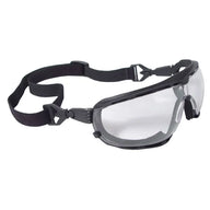Radians Dagger™ Foam Lined Safety Goggle - Black Frame - Clear Anti-Fog Lens
