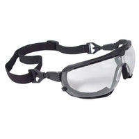 Radians Dagger™ Foam Lined Safety Goggle - Black Frame - Clear Anti-Fog Lens