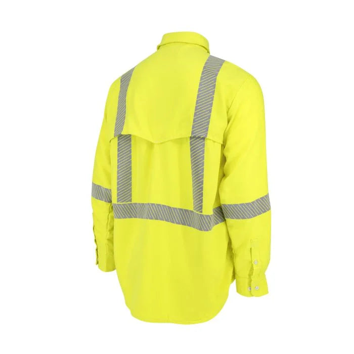 Neese VDH5VSH3 5.7 oz DH Air™ Class 3 Vented Back FR Shirt with Segmented Reflective Tape