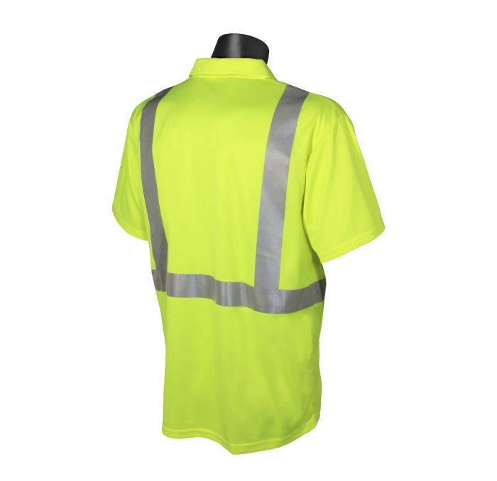 Radians ST12 Class 2 High Visibility Safety Short Sleeve Polo