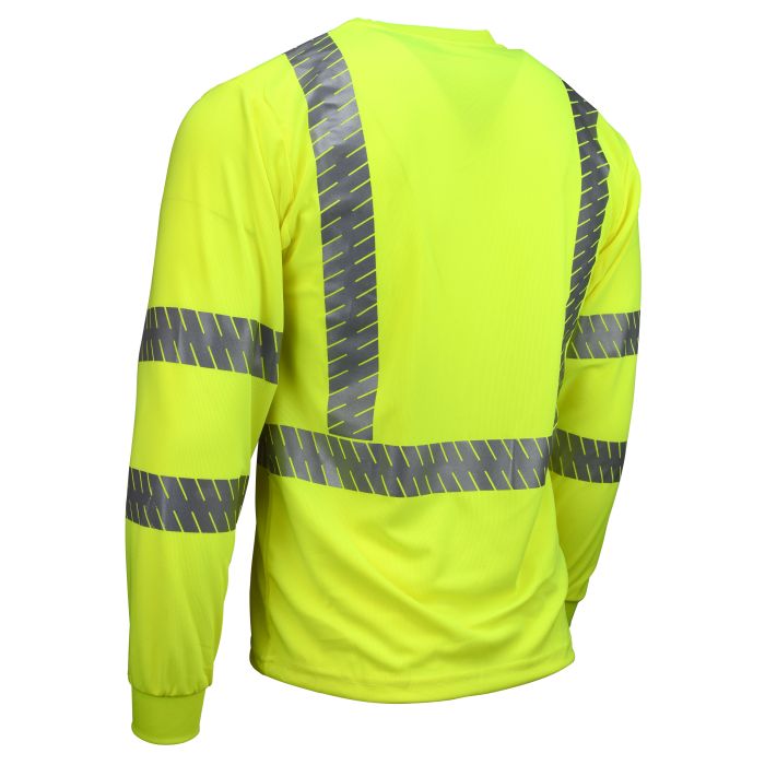 Radians ST24-3 Class 3 High Visibility Safety T-Shirt with Rad-Shade® UV Protection