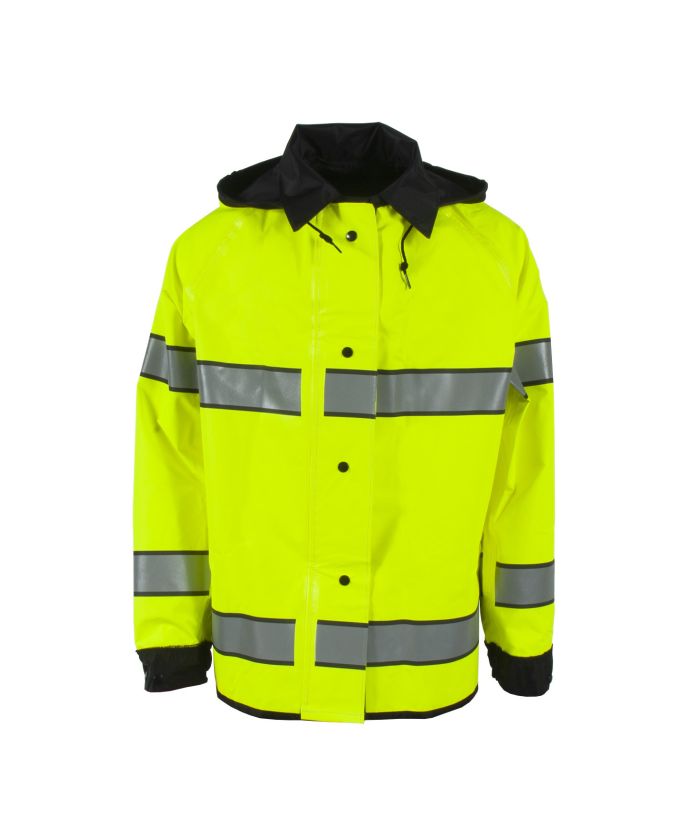 Neese Safe Officer 4703 Series Reversible Rain Jacket with Reflective Taping