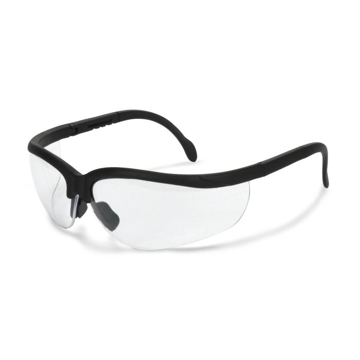 Radians Journey® Safety Eyewear - Black Frame - Clear Anti-Fog Lens