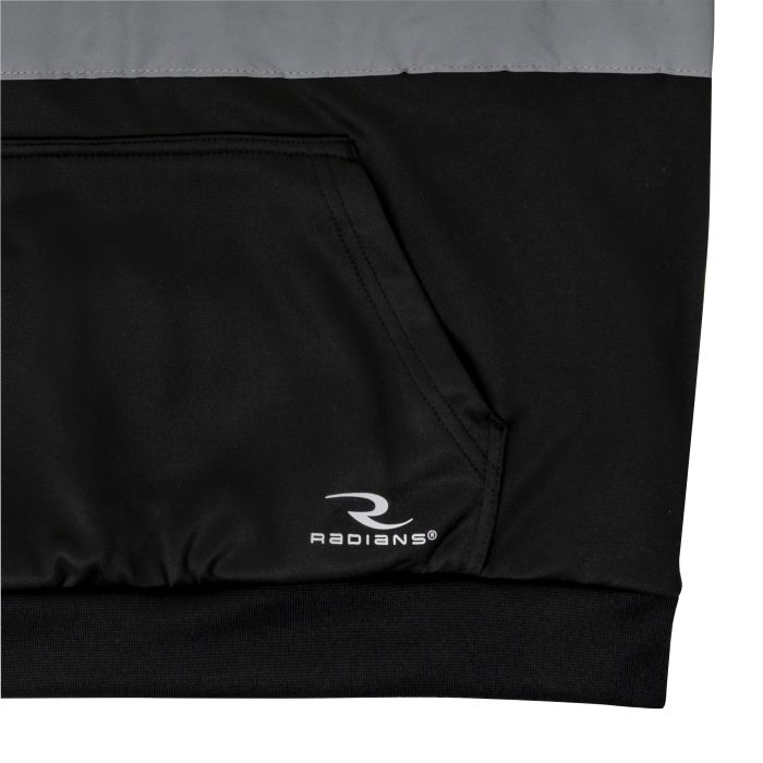 Radians SJ34B-3 Class 3 Color Blocked 1/4 Zip Sweatshirt