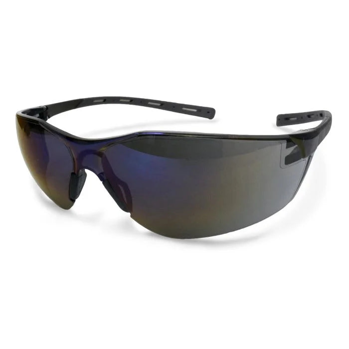 Radians Tecona® Safety Eyewear - Blue Mirror Frame - Blue Mirror Lens