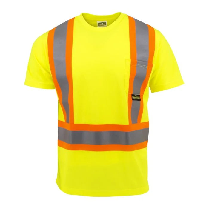 Radians ST11X Class 2 Short Sleeve Safety T-Shirt X-Back