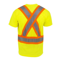 Radians ST11X Class 2 Short Sleeve Safety T-Shirt X-Back