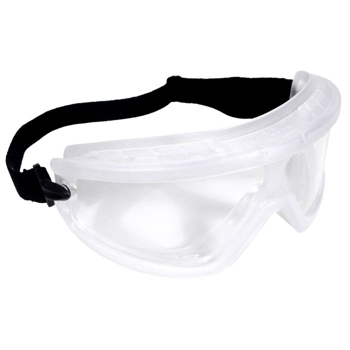 Radians Barricade™ Safety Goggle - Clear Frame - Clear Anti-Fog Lens