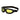 Crossfire Element Foam Lined Safety Goggle - Black Frame - Yellow Anti-Fog Lens