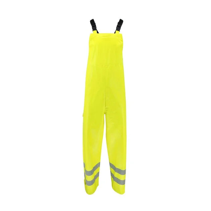 Radians RW08 Class E Self Extinguishing Rain Bib with Safety Fly