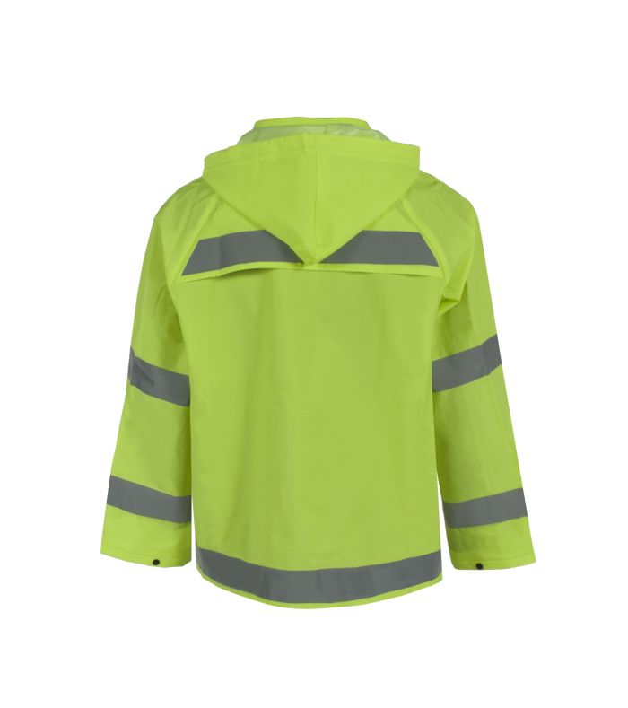 Neese Econo-Viz Series Jacket with Snap-On Hood and Reflective Tape