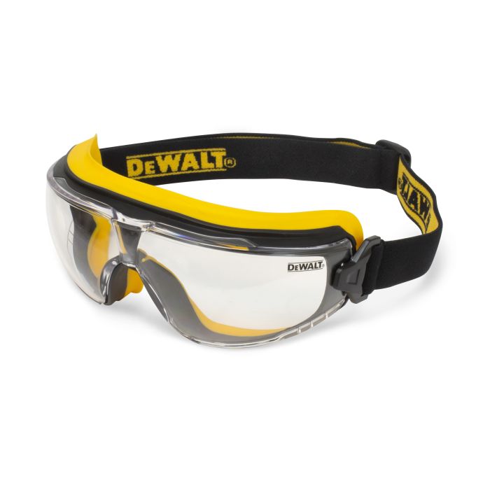 DEWALT DPG84 Insulator™ Safety Goggle - Black/Yellow Frame - Clear Anti-Fog Lens