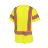 Radians ST42B Class 3 Color Block Short Sleeve T-Shirt with Contrasting Tape