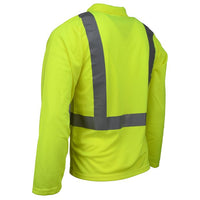 Radians ST22 Class 2 High Visibility Safety Long Sleeve Polo