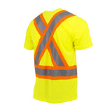 Radians ST11X Class 2 Short Sleeve Safety T-Shirt X-Back