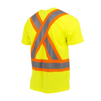 Radians ST11X Class 2 Short Sleeve Safety T-Shirt X-Back