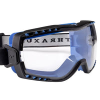 Radians TXEG1 Thraxus™ IQuity Goggle - Black/Blue Frame - Clear Anti-Fog Lens
