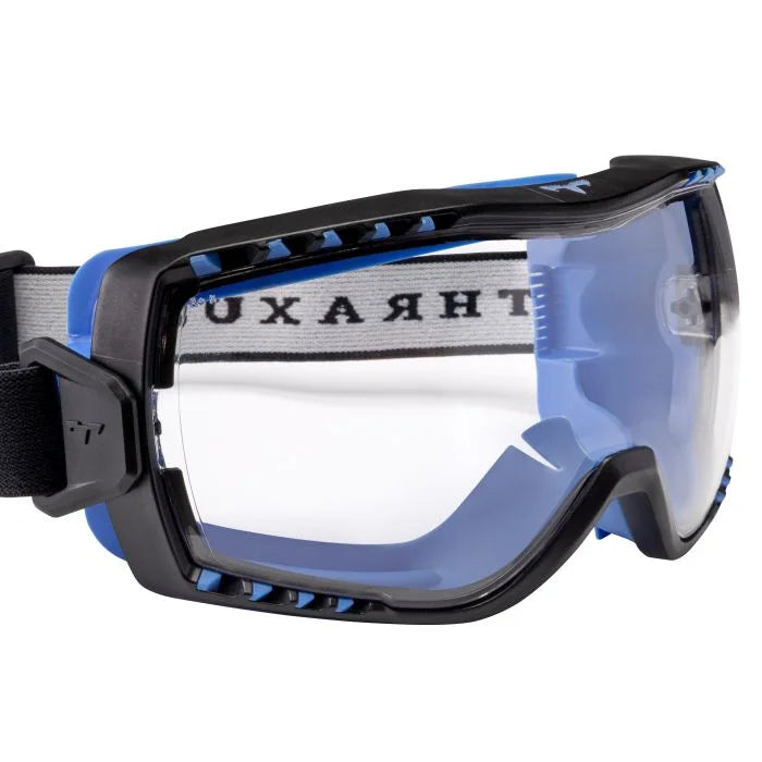 Radians TXEG1 Thraxus™ IQuity Goggle - Black/Blue Frame - Clear Anti-Fog Lens