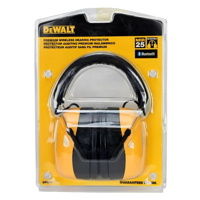 DEWALT DPG17 Bluetooth Hearing Protector Earmuff
