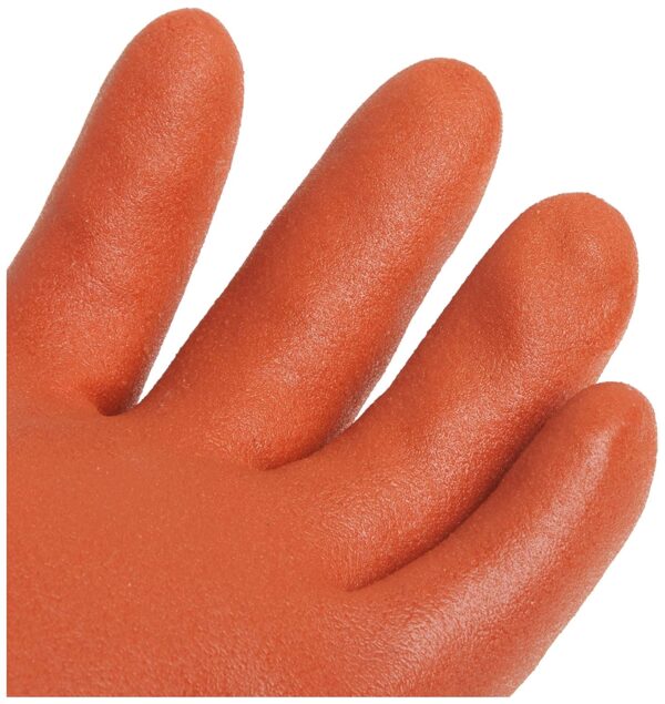 SHOWA - Atlas 620 Fully Coated Double-Dipped PVC Glove, Seamless Knitted Liner, Chemical Resistant, 12" Length, - Image 2