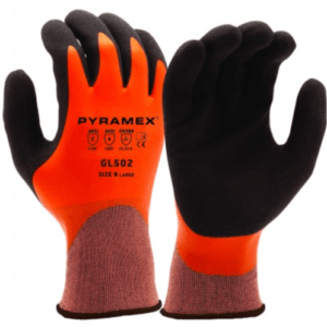 Pyramex GL502 Sandy and Smooth Latex Dipped Gloves (Dozen)