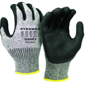 Pyramex GL604C5 CorXcel Sandy Nitrile Gloves Cut 4 (Dozen)