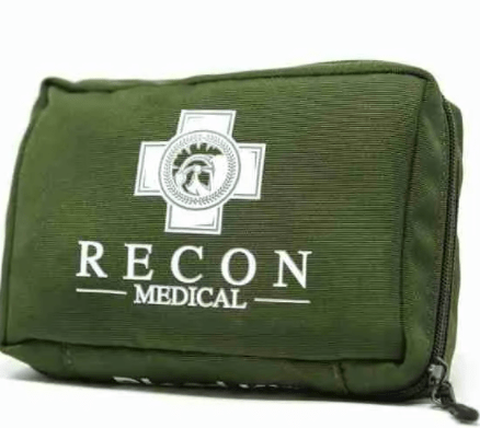 Recon Medical Canvas Bleed Kit GREEN-w/ Tourniquet