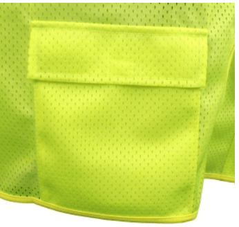 Radians Multipurpose Safety Vest, Radians SV27 Multipurpose Surveyor Type R Class 2 Safety Vest Yellow/Orange - Image 3