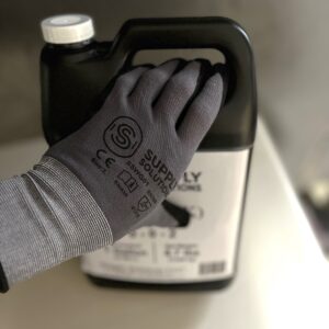 Supply Solutions APE SKINZ Sandy Nitrile Coated Safety Work Cut Gloves For Men Women General Use Landscaping Construction 12 Pair
