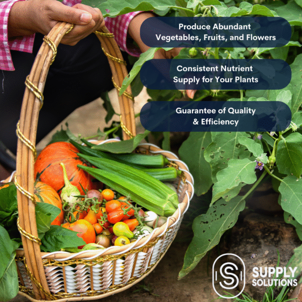 Supply Solutions 16-16-16 Complete Lawn & Garden All Purpose Granular Fertilizer - The Ultimate Plant Food for Lush Greenery & Vibrant Blooms - for All Plants, Vegetables, Fruits, and Berries - Image 6