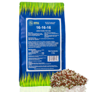 Supply Solutions 16-16-16 Complete Lawn & Garden All Purpose Granular Fertilizer - The Ultimate Plant Food for Lush Greenery & Vibrant Blooms - for All Plants, Vegetables, Fruits, and Berries