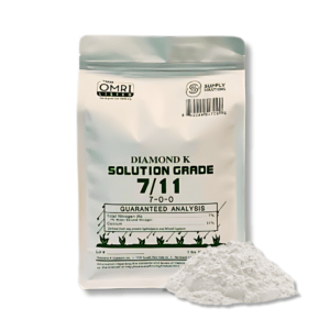 Supply Solutions 7/11 (7-0-0)- 7% Nitrogen and 11% Calcium - Plant food for Vegetable and Fruit Crops, and Other Plants - Elevates Soil