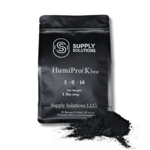 Supply Solutions HumiPro(K) WSP | Premium Humic and Fulvic Powder Fertilizer for Lush Plants and Lawns - Superior Soil Conditioning