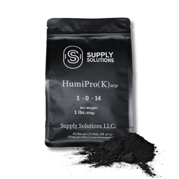 Supply Solutions HumiPro(K) WSP | Premium Humic and Fulvic Powder Fertilizer for Lush Plants and Lawns - Superior Soil Conditioning