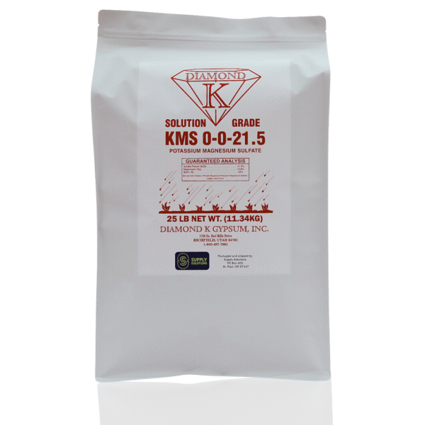 KMS 0-0-21.5 (Potassium Magnesium Sulfate) Fertilizer - The Best Plant Food for Low Magnesium Soils Prone to Nutrient Loss
