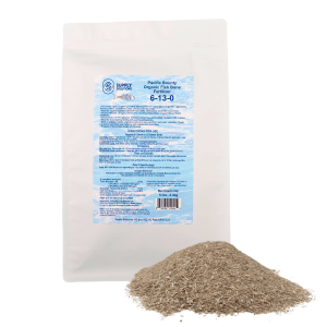 Supply Solutions Pacific Bounty Organic Fish Bone Meal Fertilizer 6-13-0 - Plus 14% Calcium for Plants Root Development- High Phosphorus Plant Food for Tomatoes, Flowers, Bulbs, Veggies – Non-GMO